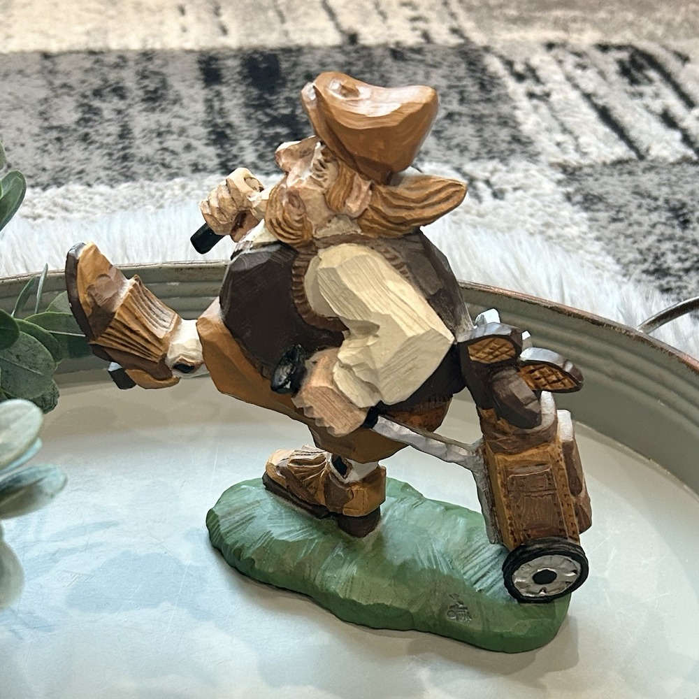 David Frykman Portfolio The Golfer Figurine 1996 Model DF 3074 Collectible READ*